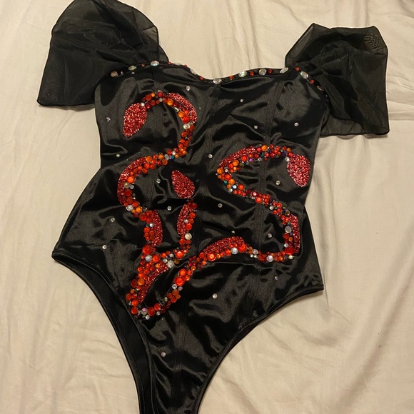 Reputation Bodysuit Taylor Swift Inspired - Picture 2 of 6